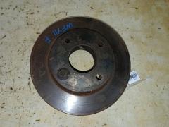 Тормозной диск на Nissan Wingroad WFY11 QG15DE 40206-4M400  40206-4M401  40206-4M402  40206-4M403  40206-4M404, Переднее расположение