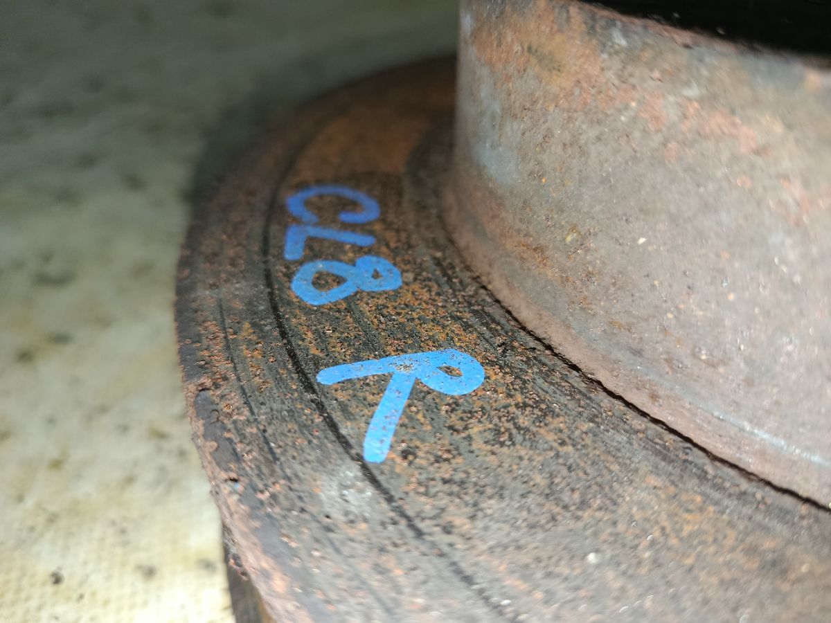 Тормозной диск на Honda Accord CL8 K20A Фото 3