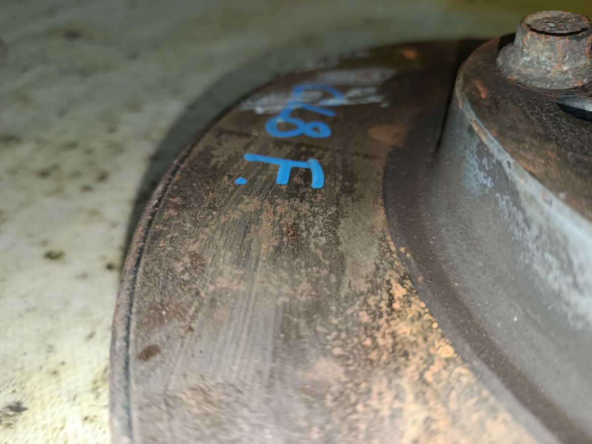 Тормозной диск на Honda Accord CL8 K20A Фото 3