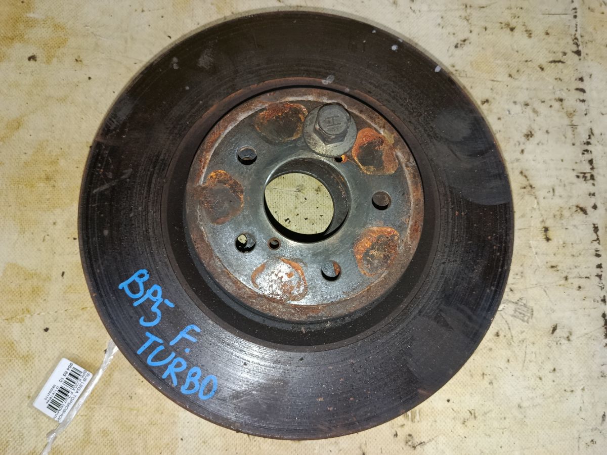 Тормозной диск на Subaru Legacy Wagon BP5 EJ20X Фото 1