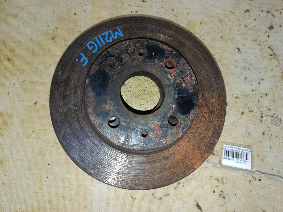 Тормозной диск на Daihatsu Yrv M211G K3-VE Фото 1