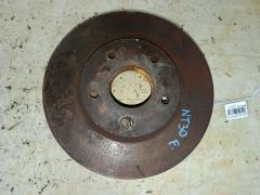 Тормозной диск на Nissan X-Trail NT30 QR20DE, Переднее расположение