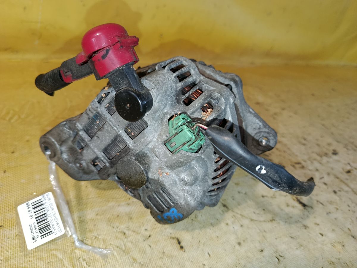 Генератор 23700-AA521, 	23700AA522, 23700AA520 на Subaru Legacy Wagon BP5 EJ20X Фото 4