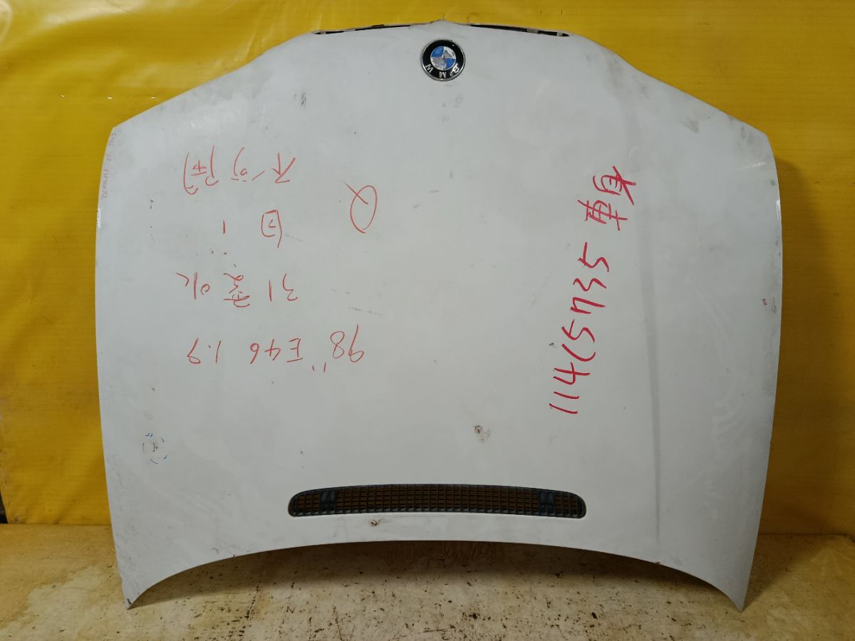 Капот на Bmw 3-Series E46 Фото 1