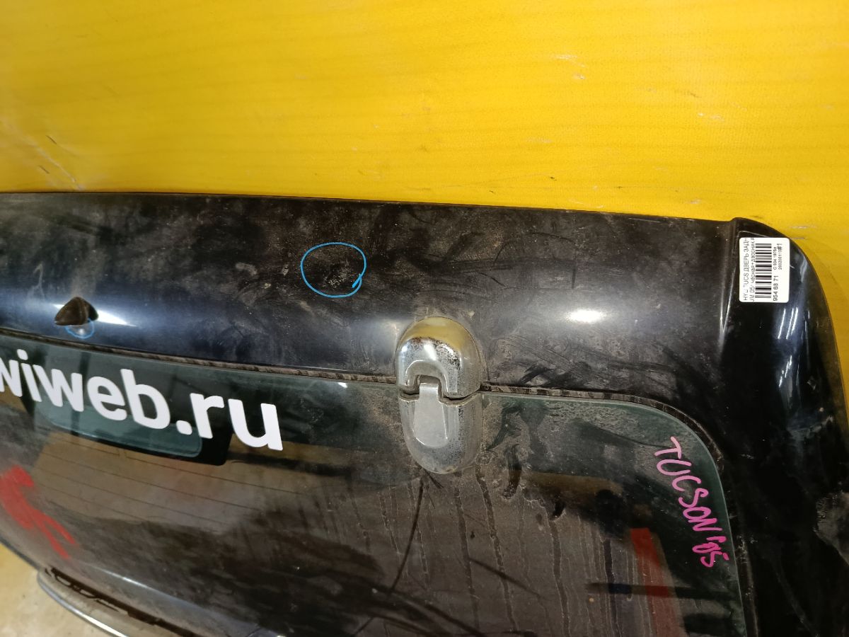 Дверь задняя на Hyundai Tucson 1 JM Фото 2