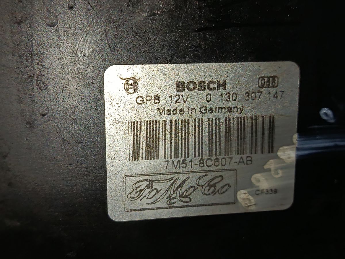Вентилятор радиатора ДВС 0130307147, 7M51-8C607-AB, 1137328365 на Ford Focus 2 Фото 3