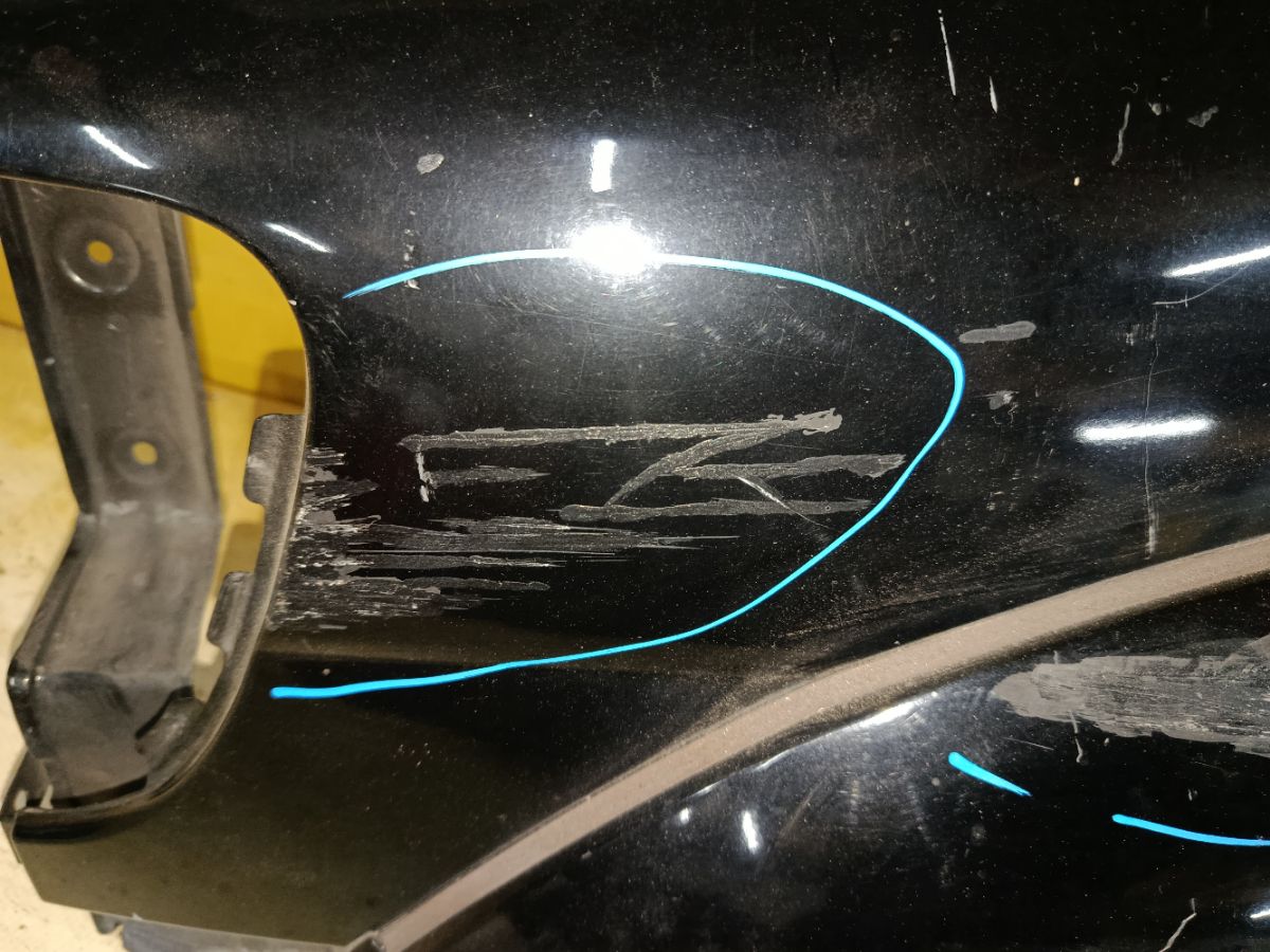 Крыло переднее на Infiniti Qx4 R50 Фото 3