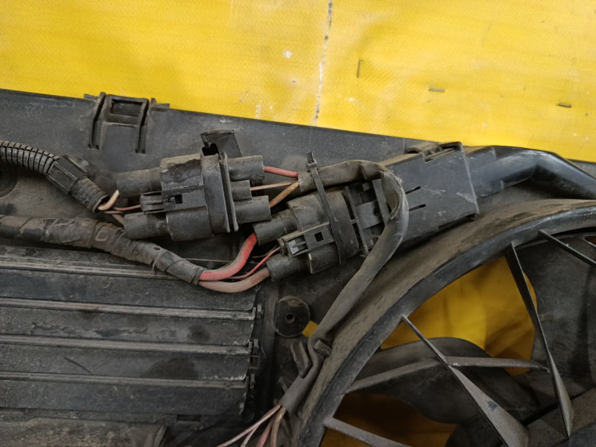 Вентилятор радиатора ДВС 7L0121203G, 7L0959455E, 7L0959455C, 1137328172 на Volkswagen Touareg 7L AXQ Фото 5