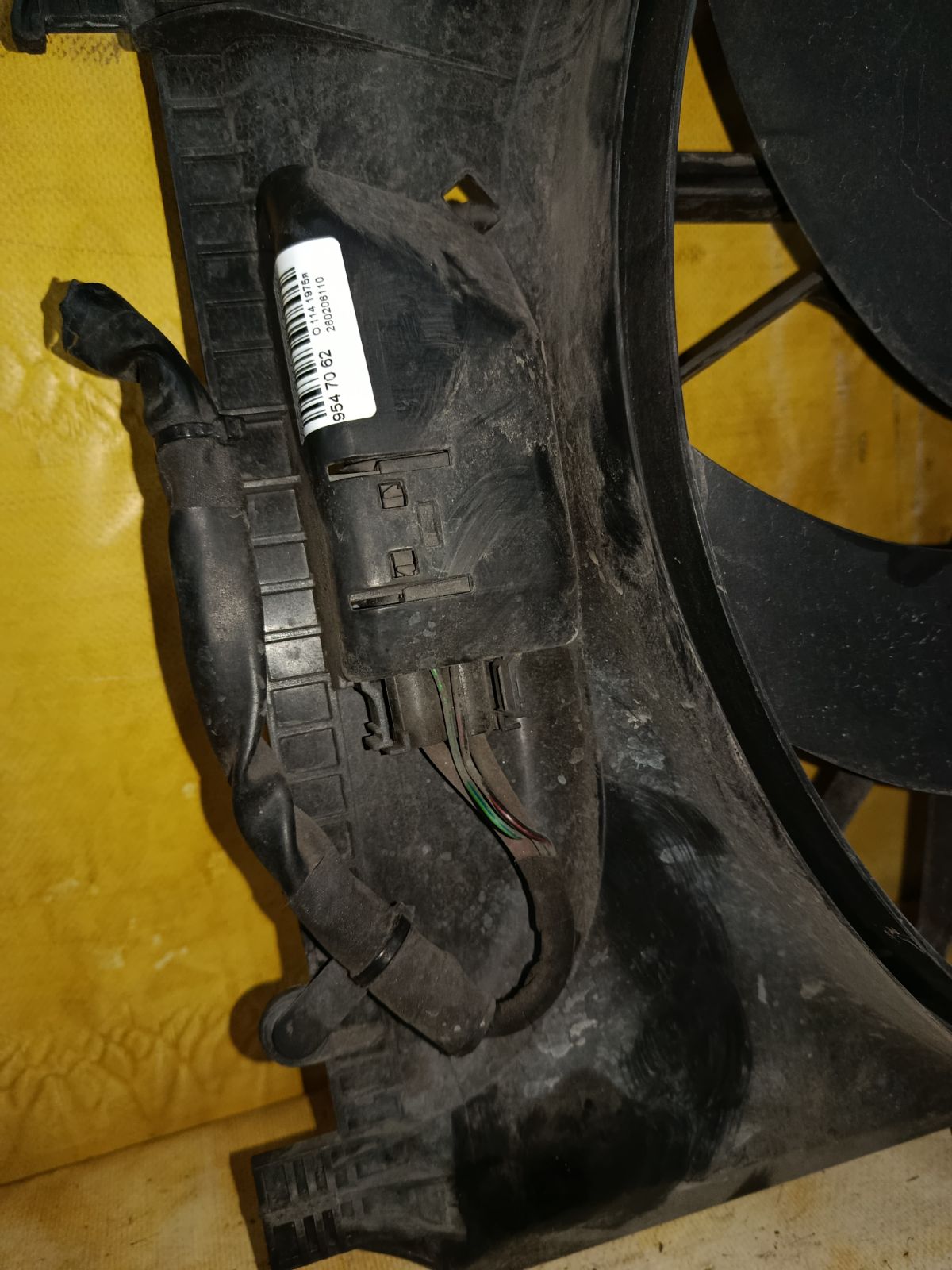 Вентилятор радиатора ДВС A2045000293, A2045400788 на Mercedes-Benz C-Class W204.054 272.947 Фото 2