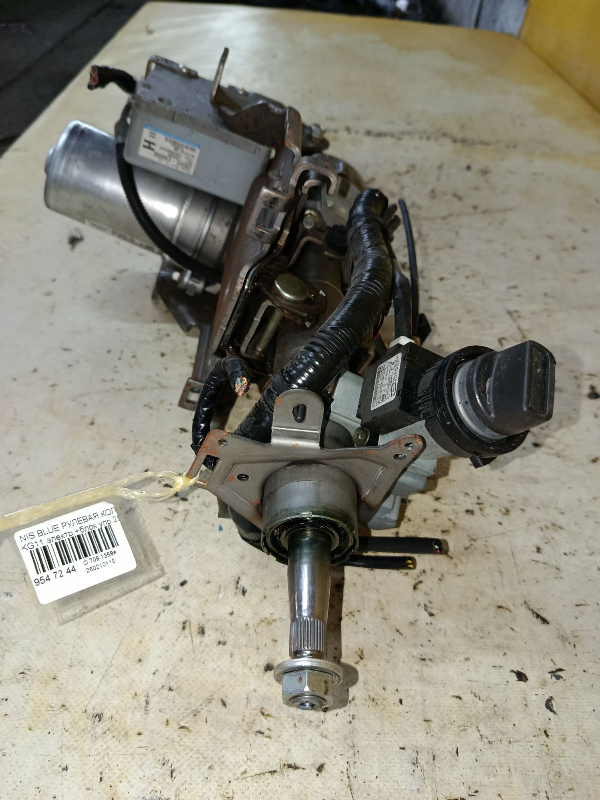 Рулевая колонка на Nissan Bluebird Sylphy KG11 Фото 2