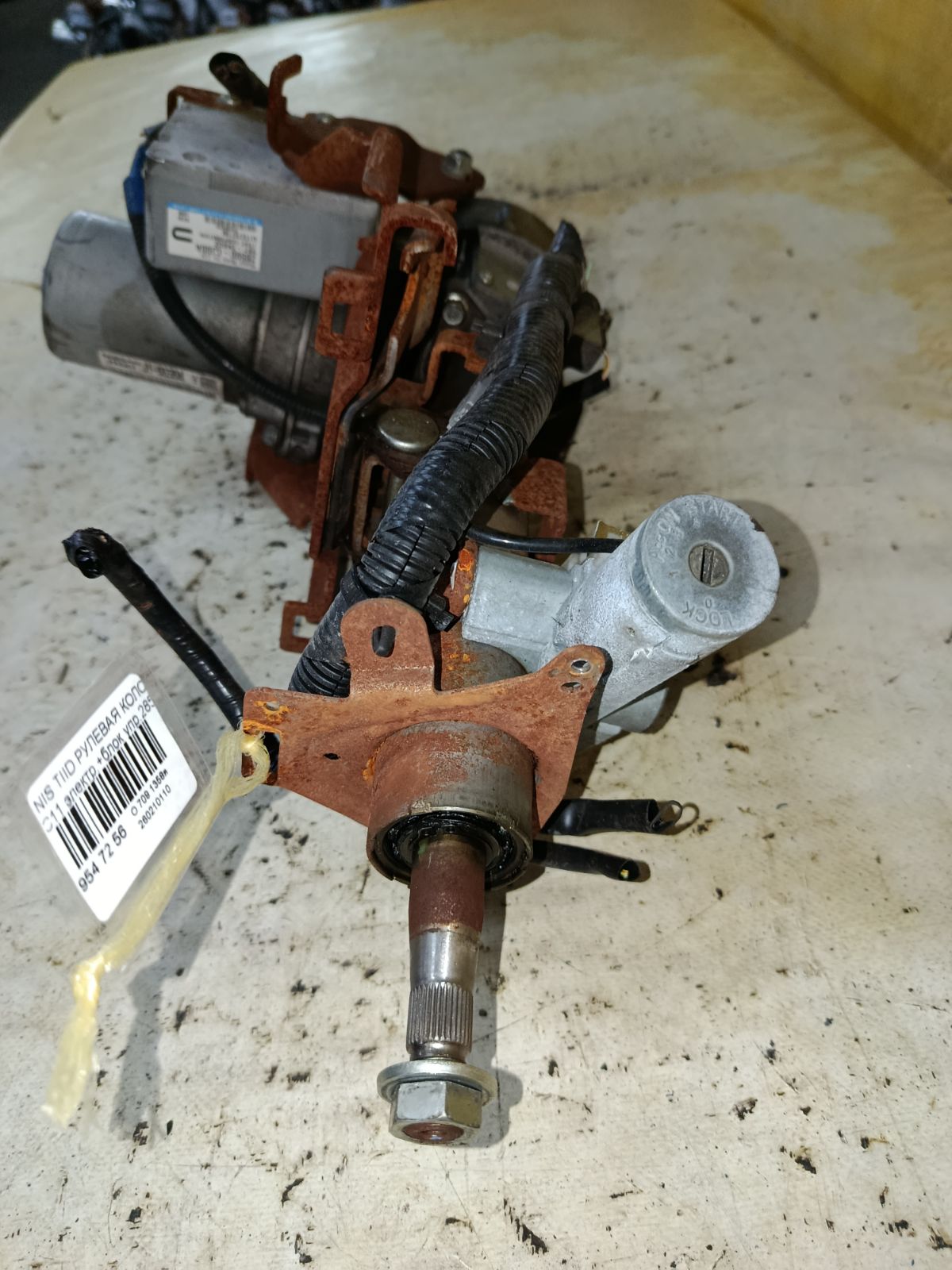 Рулевая колонка на Nissan Tiida C11 Фото 2