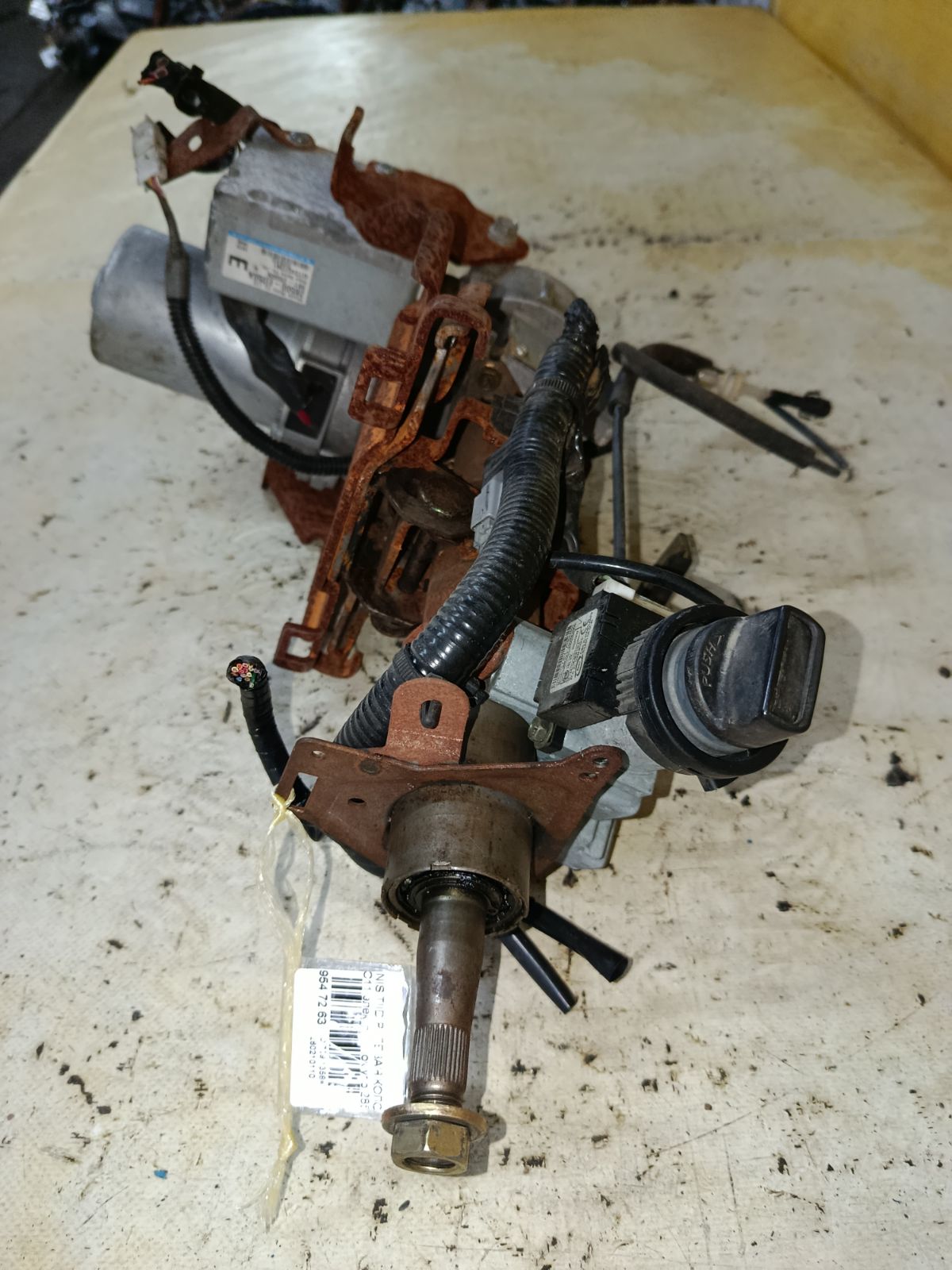 Рулевая колонка на Nissan Tiida C11 Фото 2