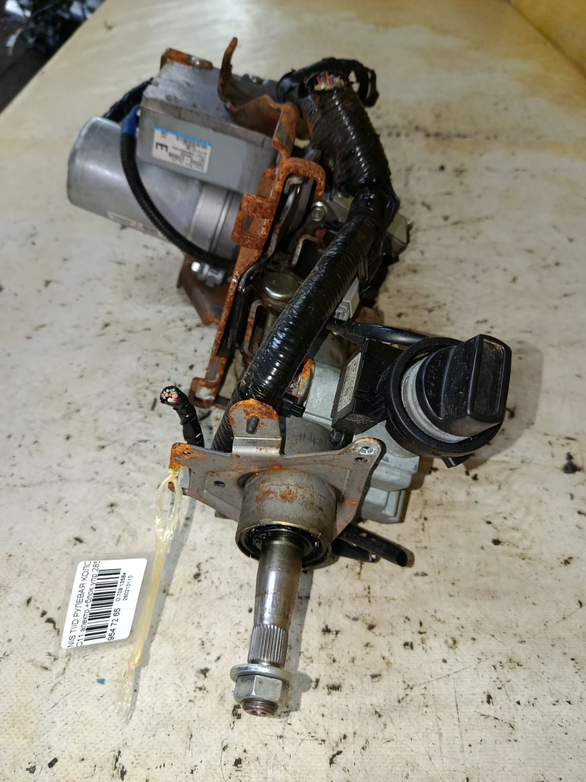 Рулевая колонка на Nissan Tiida C11 Фото 2