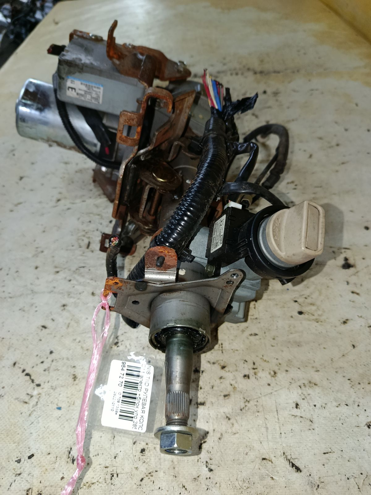 Рулевая колонка на Nissan Tiida C11 Фото 2