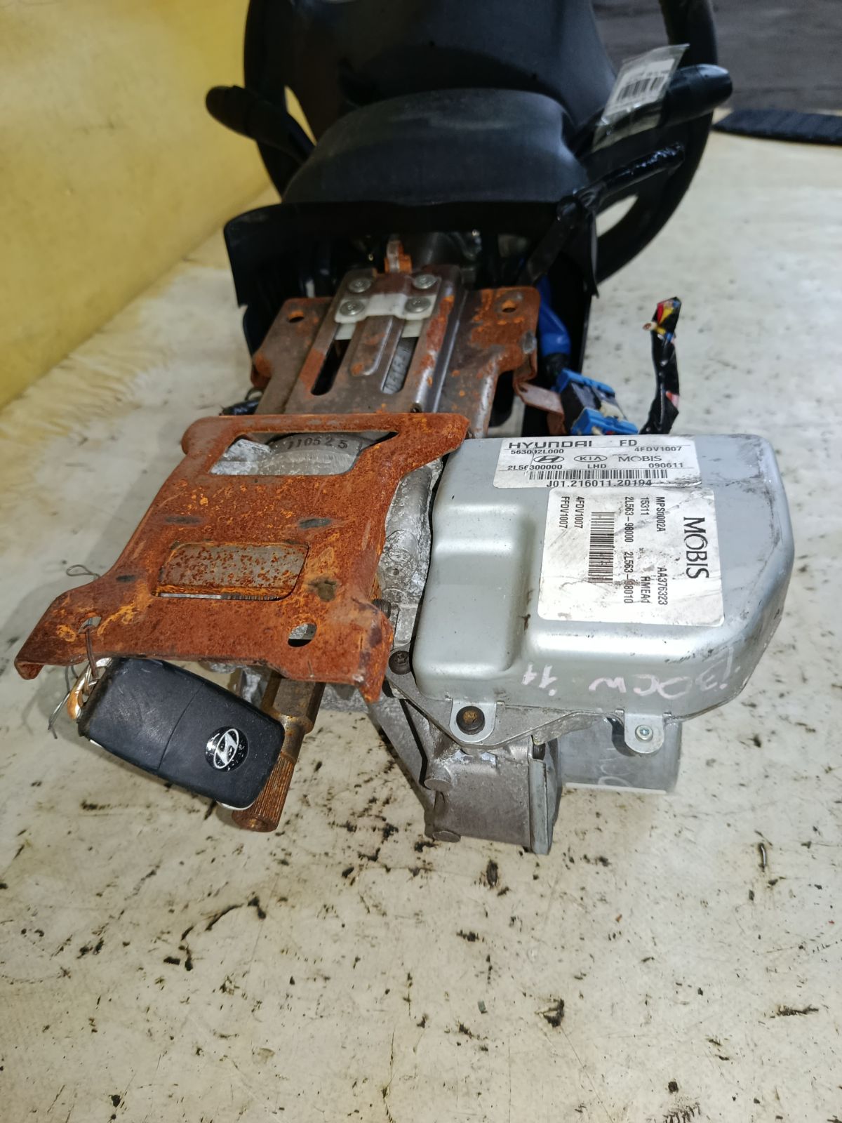 Рулевая колонка на Hyundai I30 FD Фото 5