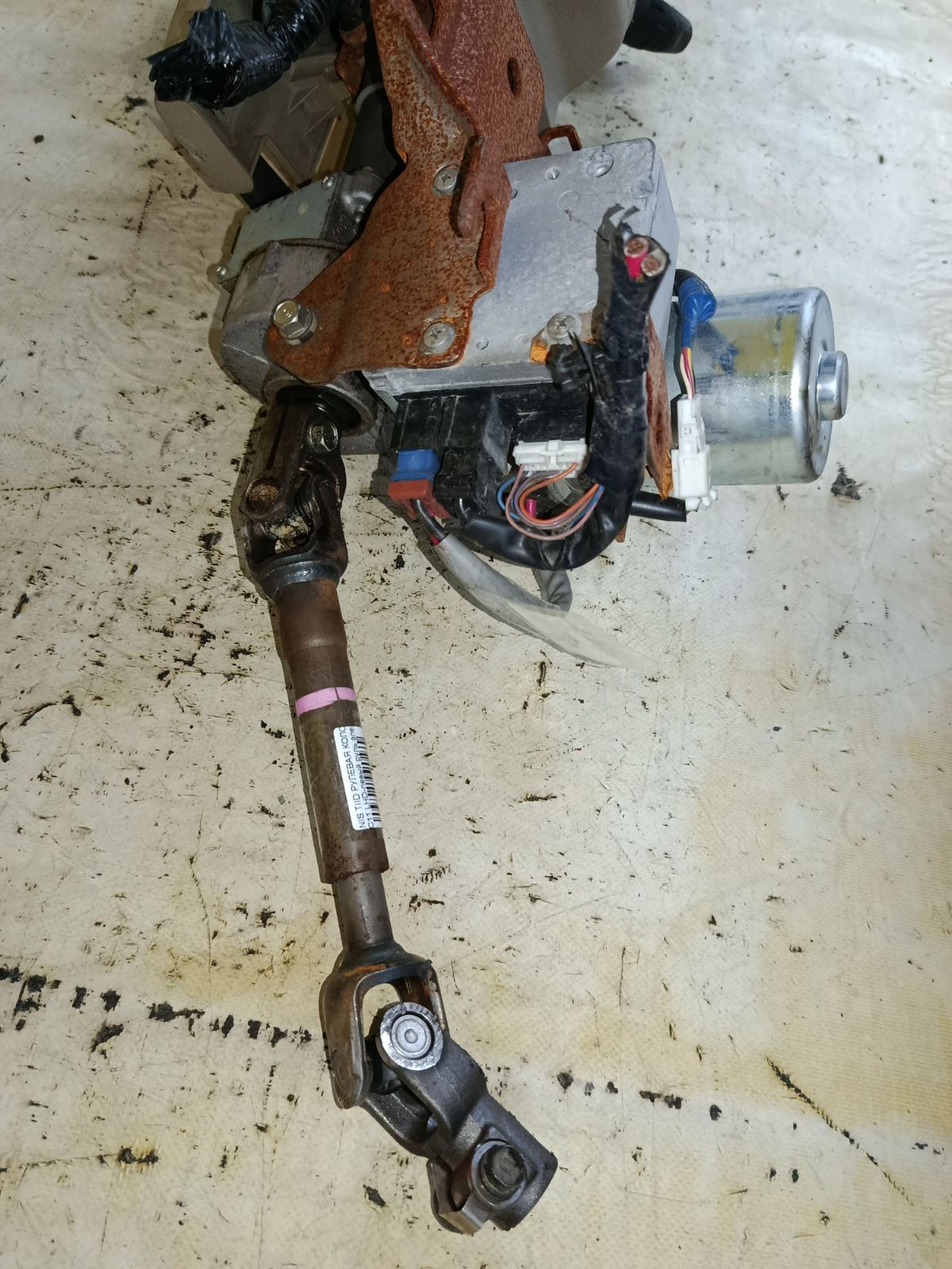 Рулевая колонка на Nissan Tiida C11 Фото 4