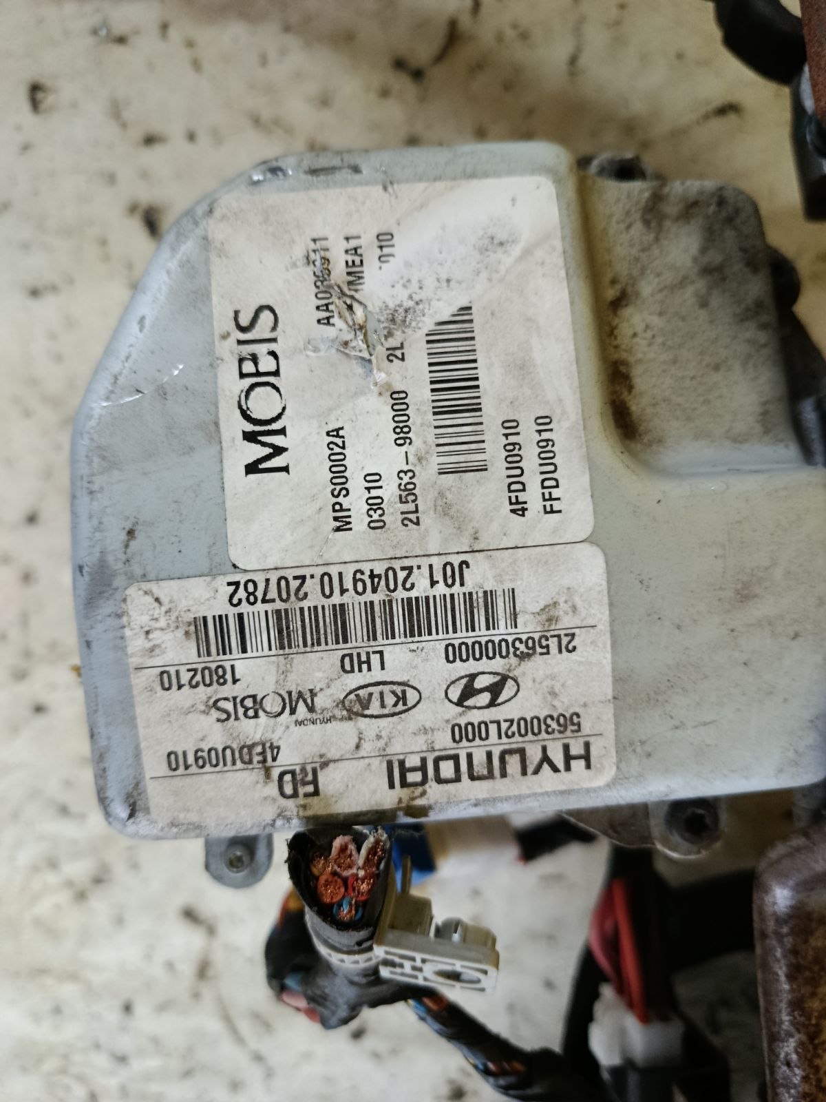 Рулевая колонка на Hyundai I30 FD Фото 5