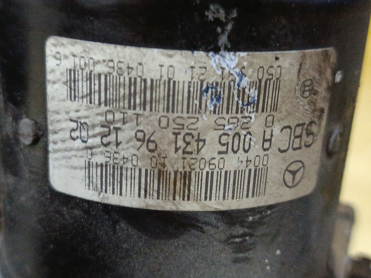 Блок ABS 0265960036, A0054319612, 0265202070, A0054319612, 0265250110 на Mercedes-Benz E-Class W211.065 112.949 Фото 3