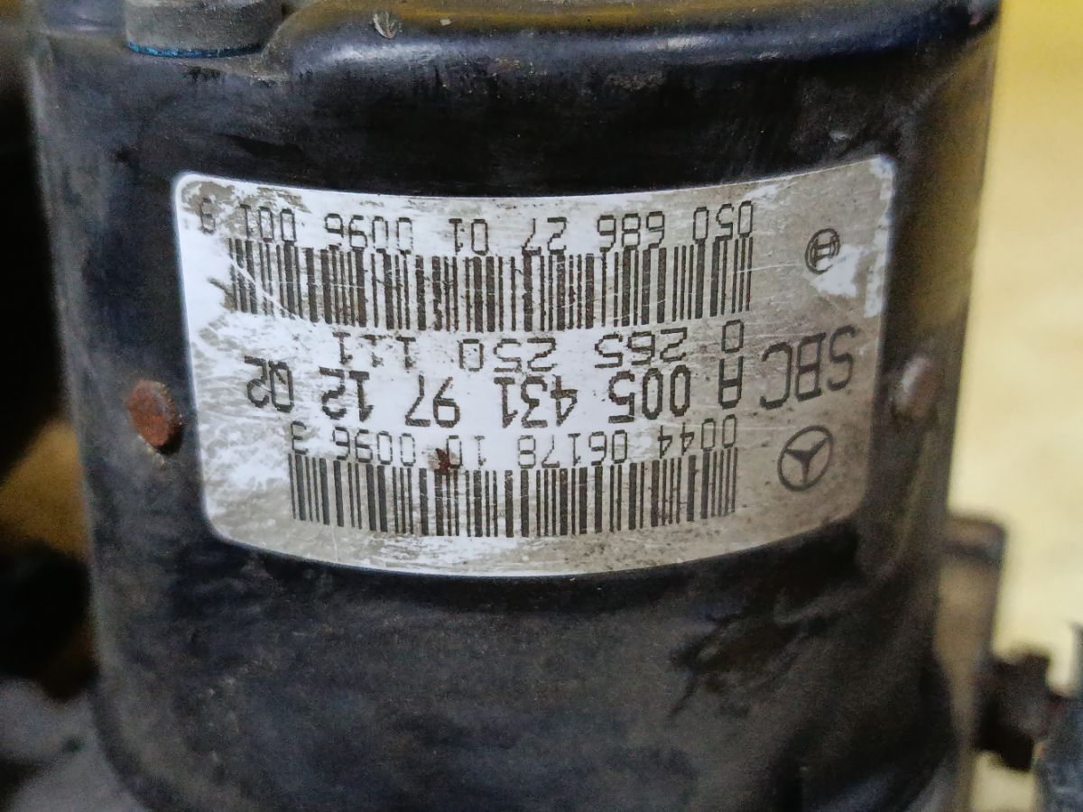 Блок ABS 0265960035, A0054319712, 0265202070, A0054319712, 0265250111 на Mercedes-Benz E-Class W211.061 112.913 Фото 3