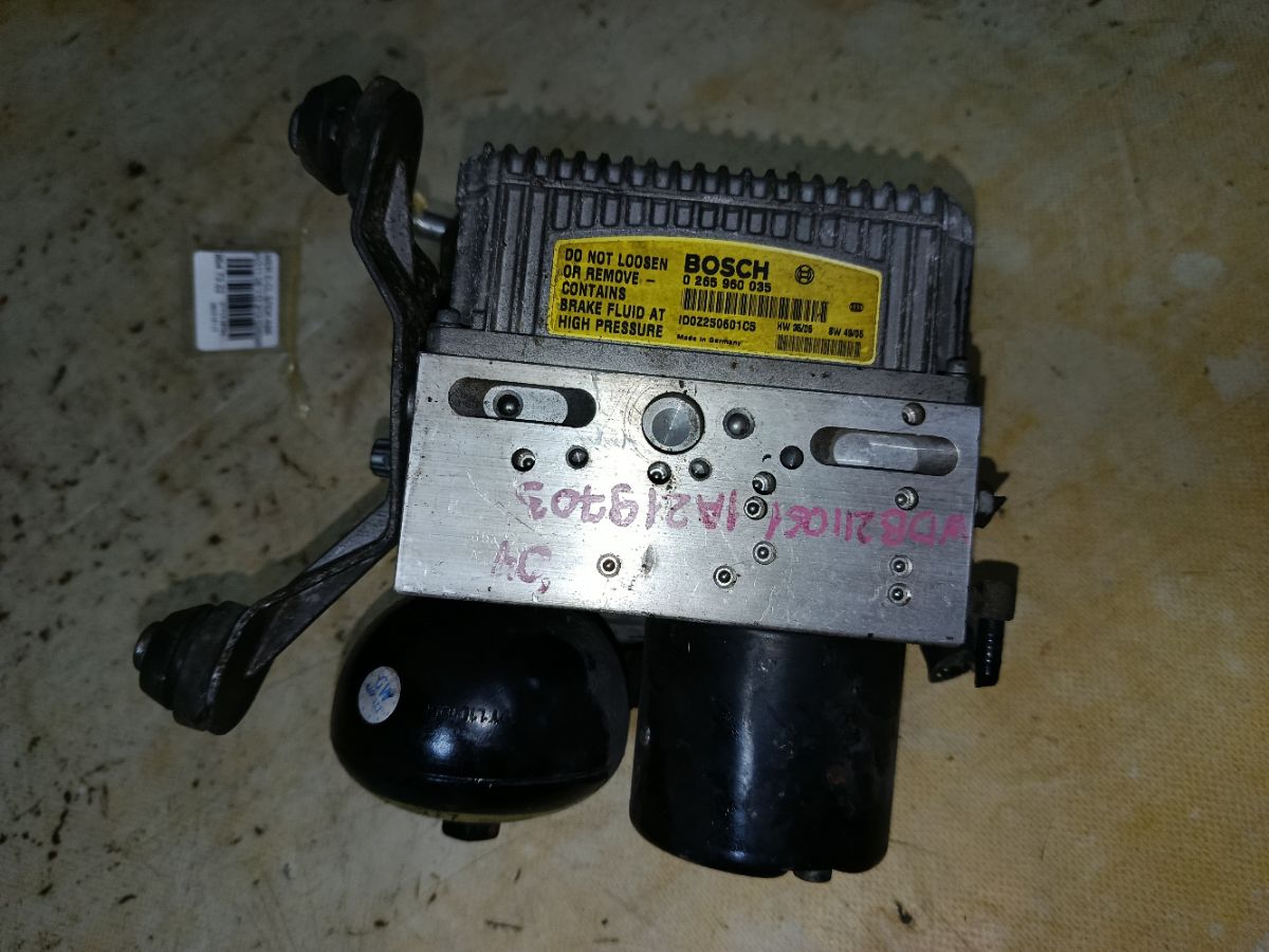 Блок ABS 0265960035, A0054319712, 0265202070, A0054319712, 0265250111 на Mercedes-Benz E-Class W211.061 112.913 Фото 5