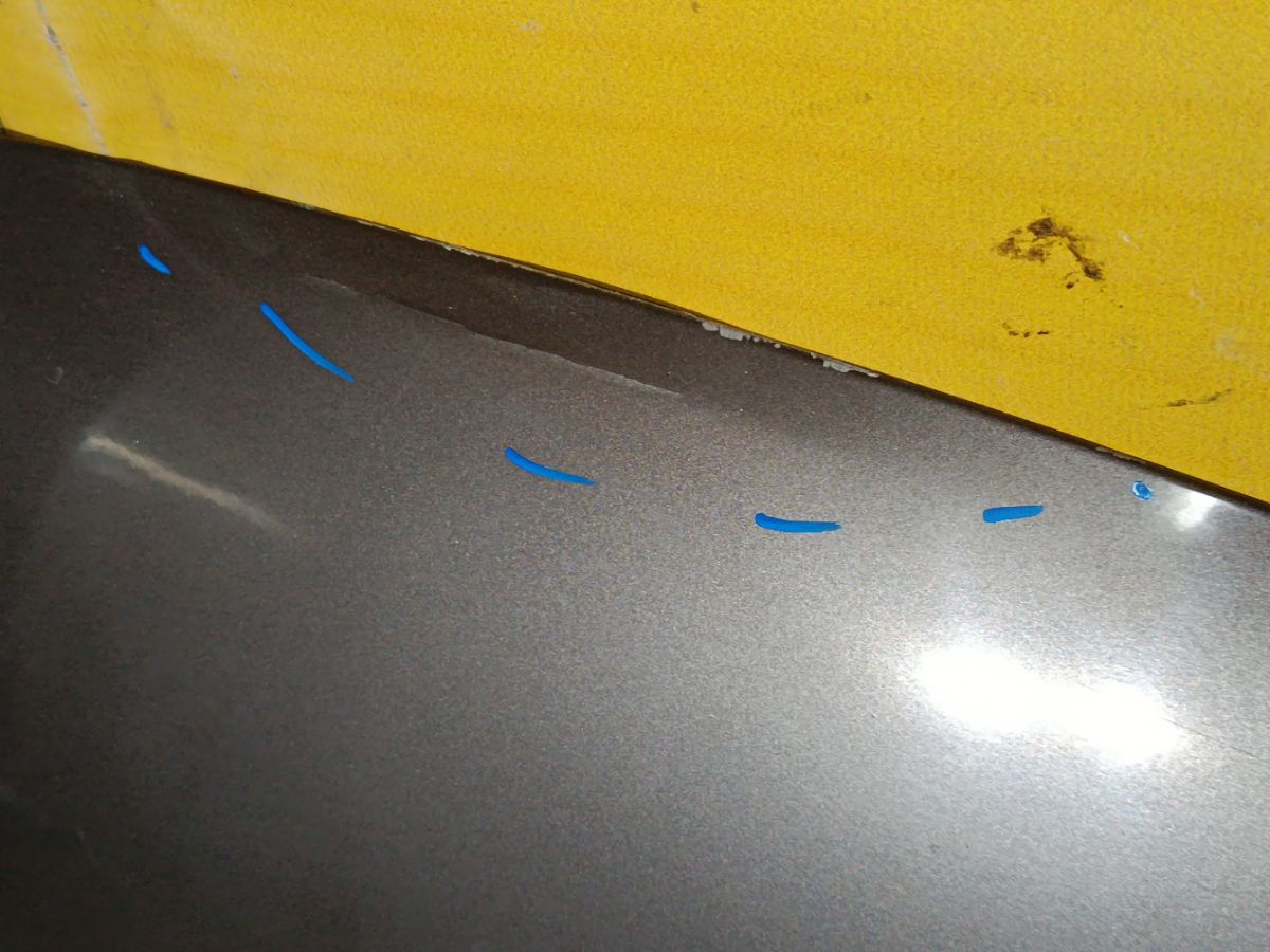 Капот 53301-12A30, 5330112A30, D25STTY310150, STTY310150, TY20162AJ на Toyota Corolla Fielder NZE144G Фото 5