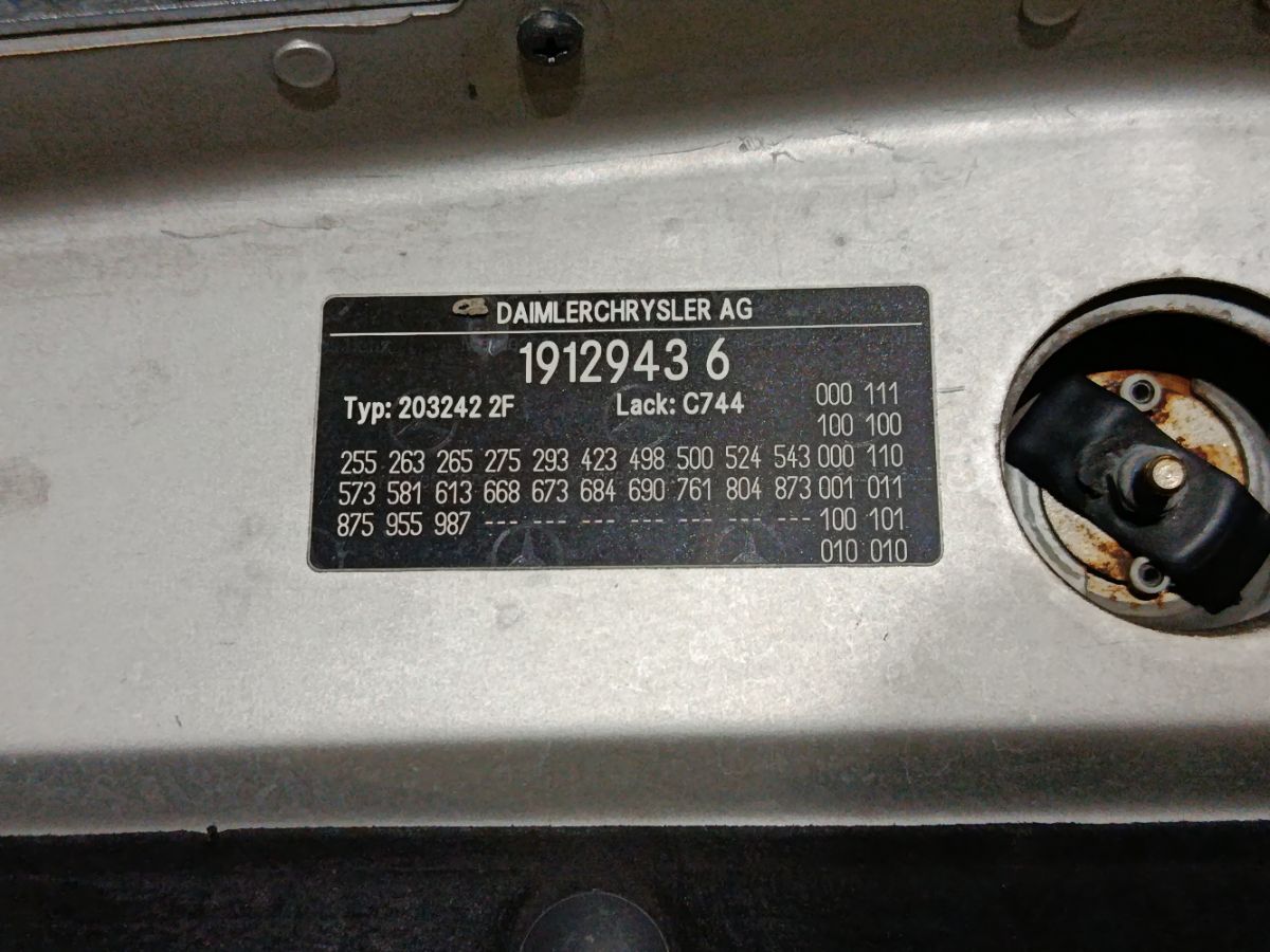 Капот A2038800157 на Mercedes-Benz C-Class Station Wagon S203.246 Фото 10