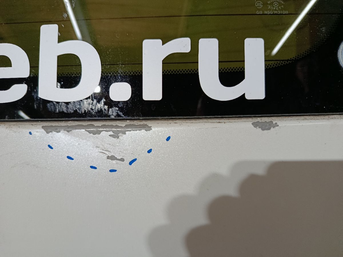 Дверь задняя на Toyota Vellfire ANH20W Фото 7