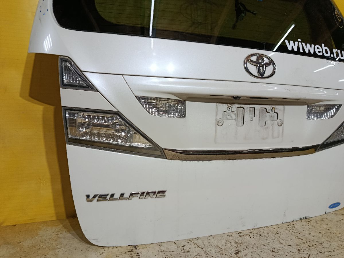 Дверь задняя на Toyota Vellfire ANH20W Фото 9