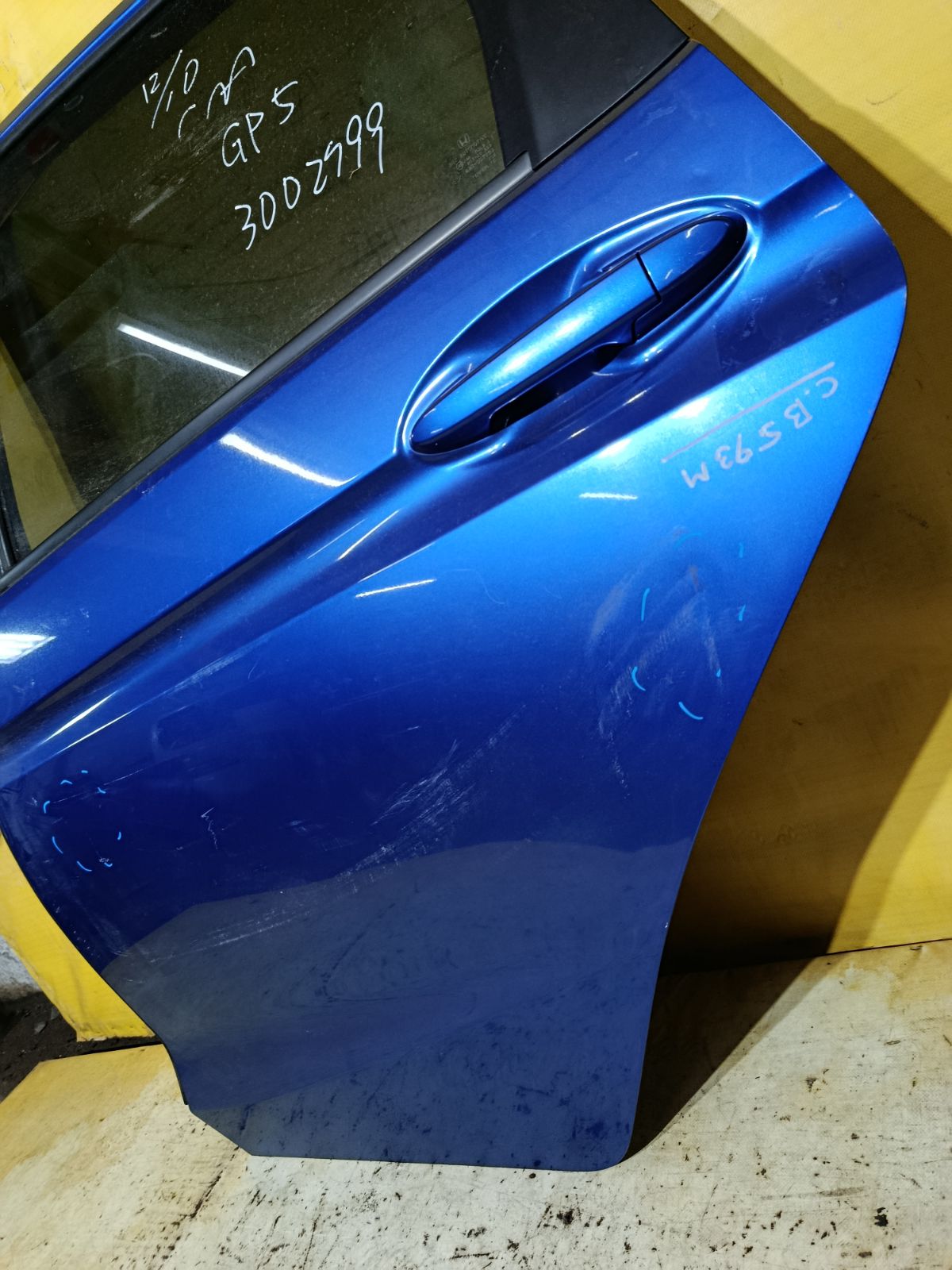 Дверь боковая на Honda Fit Hybrid GP5 Фото 3