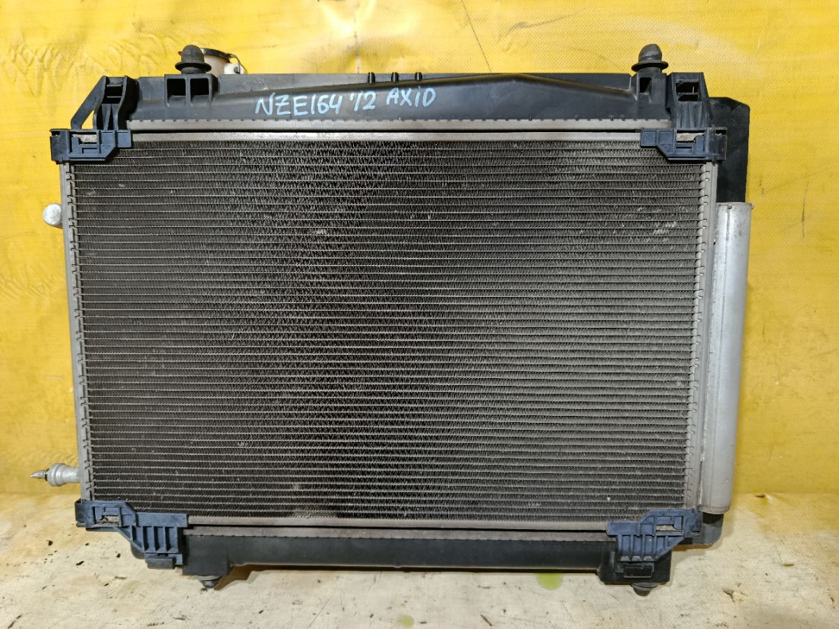 Радиатор ДВС на Toyota Corolla Axio NZE164 1NZ-FE Фото 1