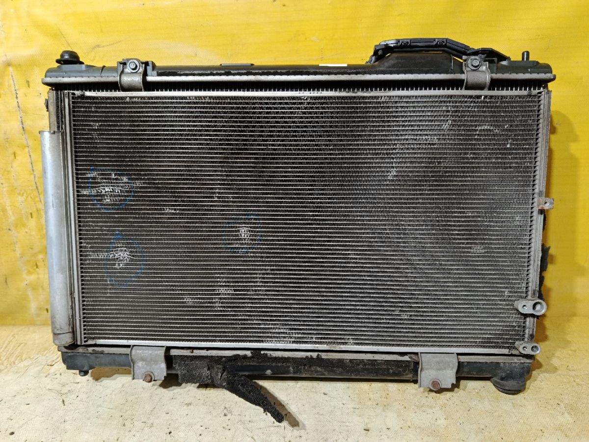 Радиатор ДВС 01153178, 0ATY5594, 10-26851-SX, 105414, 146856T, 16400-31370, 16400-31390, 210225N, 2782, 284733K, 284733R, 284733T, 284733U, 2946856K, 314412, 32718504, 376282, 53002495, 53039, 60532495, 646817, 646856, 701564, 802208-1, 802208-2, 812495R, ADT398166, ARD2269, CU2782, DA1110, DAP111000, DCM3323, DRM51008, FP 81 A267-X, FX-036-6267, FX-036-6267A, KTO2495, MK-1545, PL011788, PRD2269, STR0446, STTY0005120, TD-036-6267, TD-036-6267A, TD-036-7445, TO-0115-16, TO2495, TOY05-120, TY0005-120, TY1702R, VCS4733, WG1721983 на Toyota Mark X GRX120 4GR-FSE Фото 1