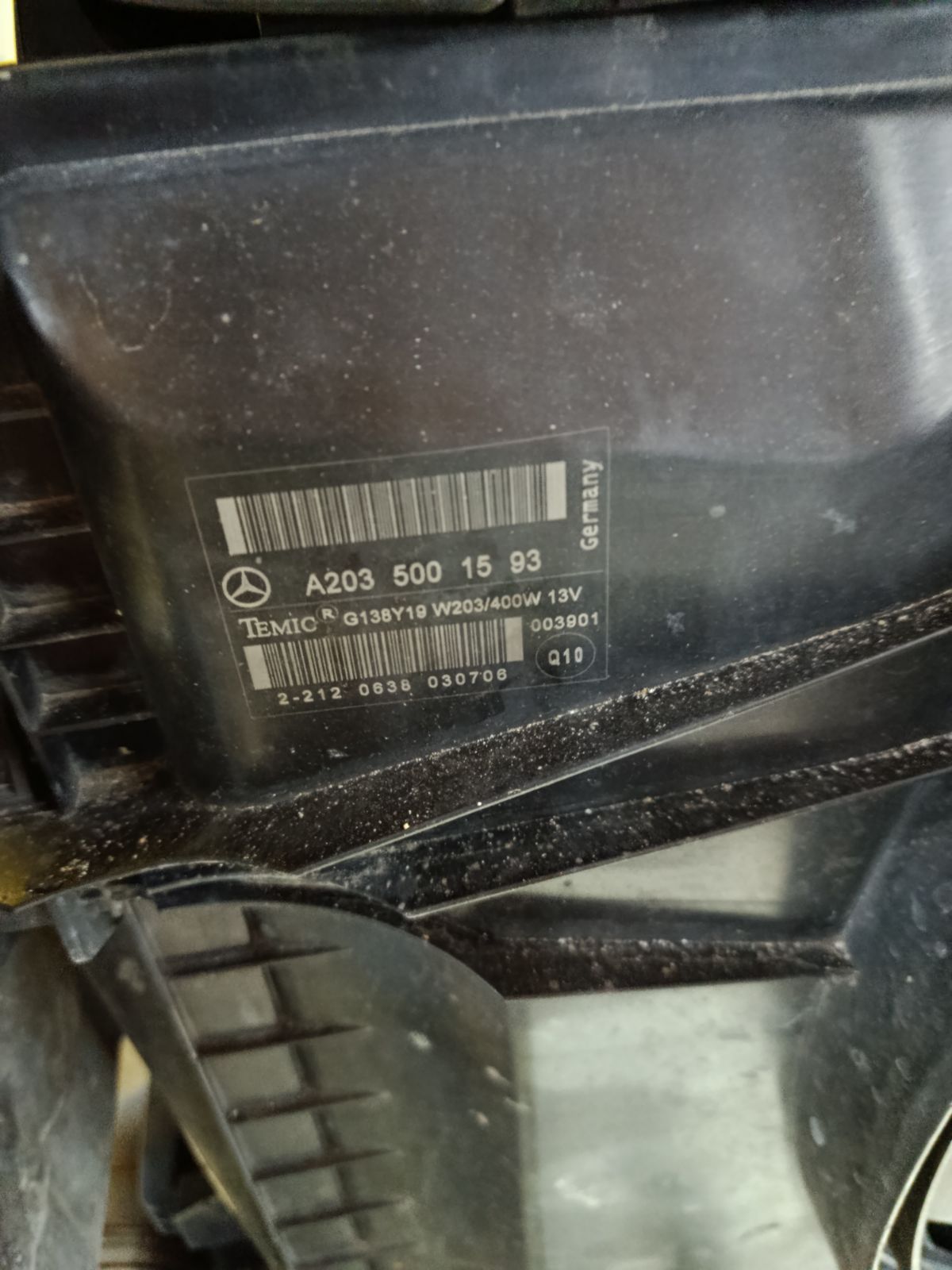 Телевизор A2035000503, A2035001593, A2035053430 на Mercedes-Benz C-Class W203.246 271.946 Фото 10