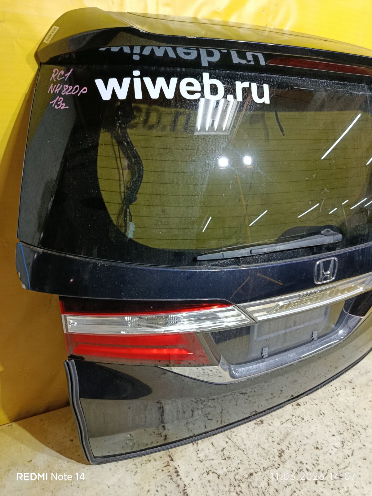 Дверь задняя на Honda Odyssey RC1 Фото 2