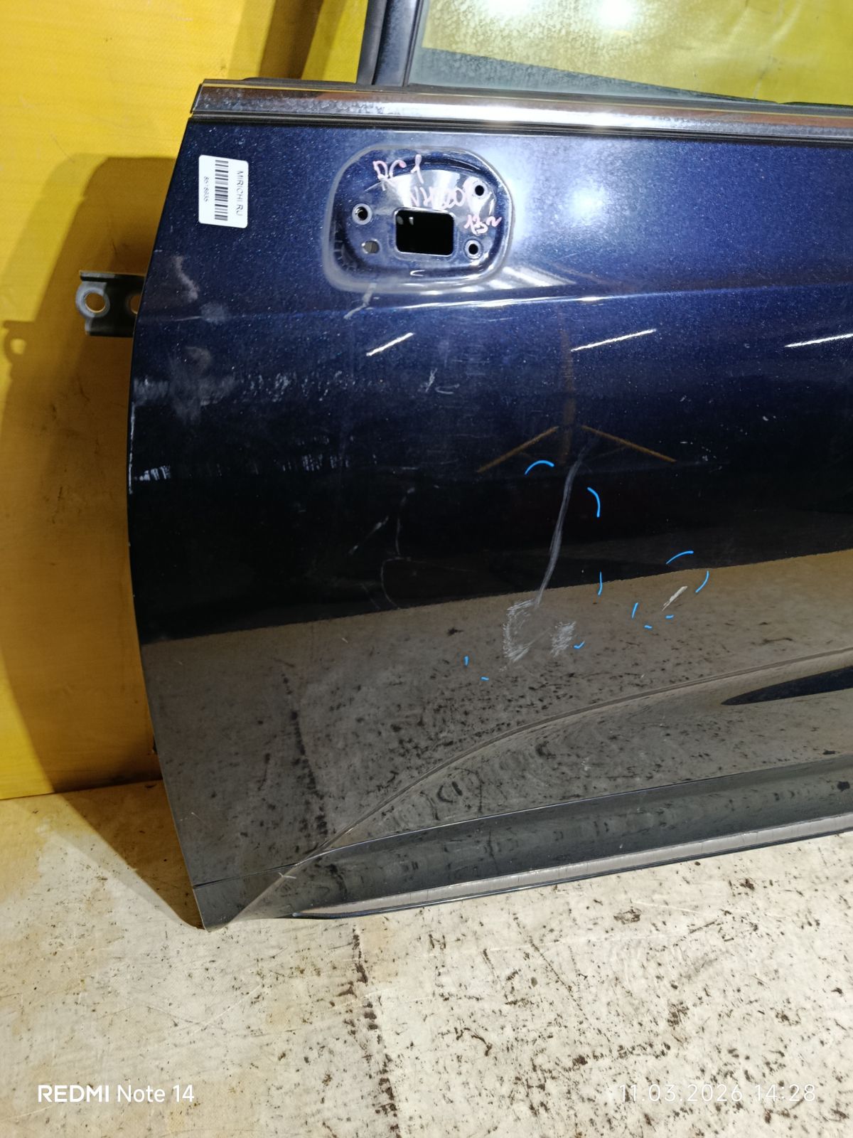 Дверь боковая на Honda Odyssey RC1 Фото 4