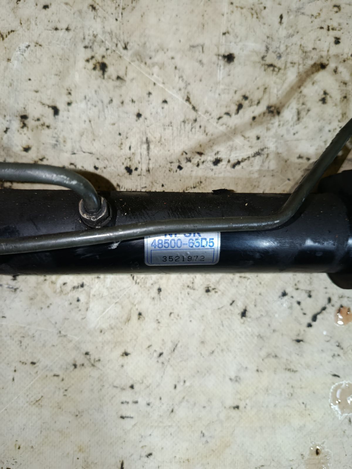 Рулевая рейка 48500-65D5 на Suzuki Grand Vitara TX92W H27A Фото 9