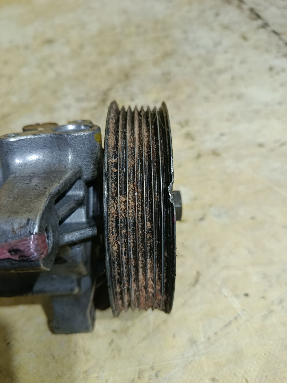 Насос гидроусилителя на Honda Cr-V RD5 K20A Фото 4