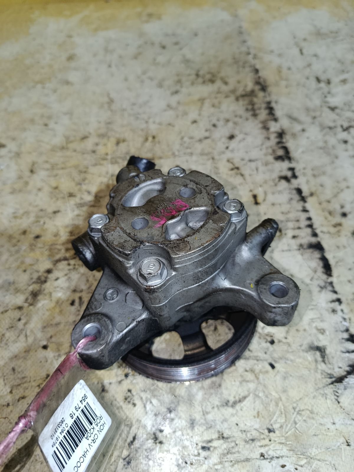 Насос гидроусилителя на Honda Cr-V RD5 K20A Фото 4