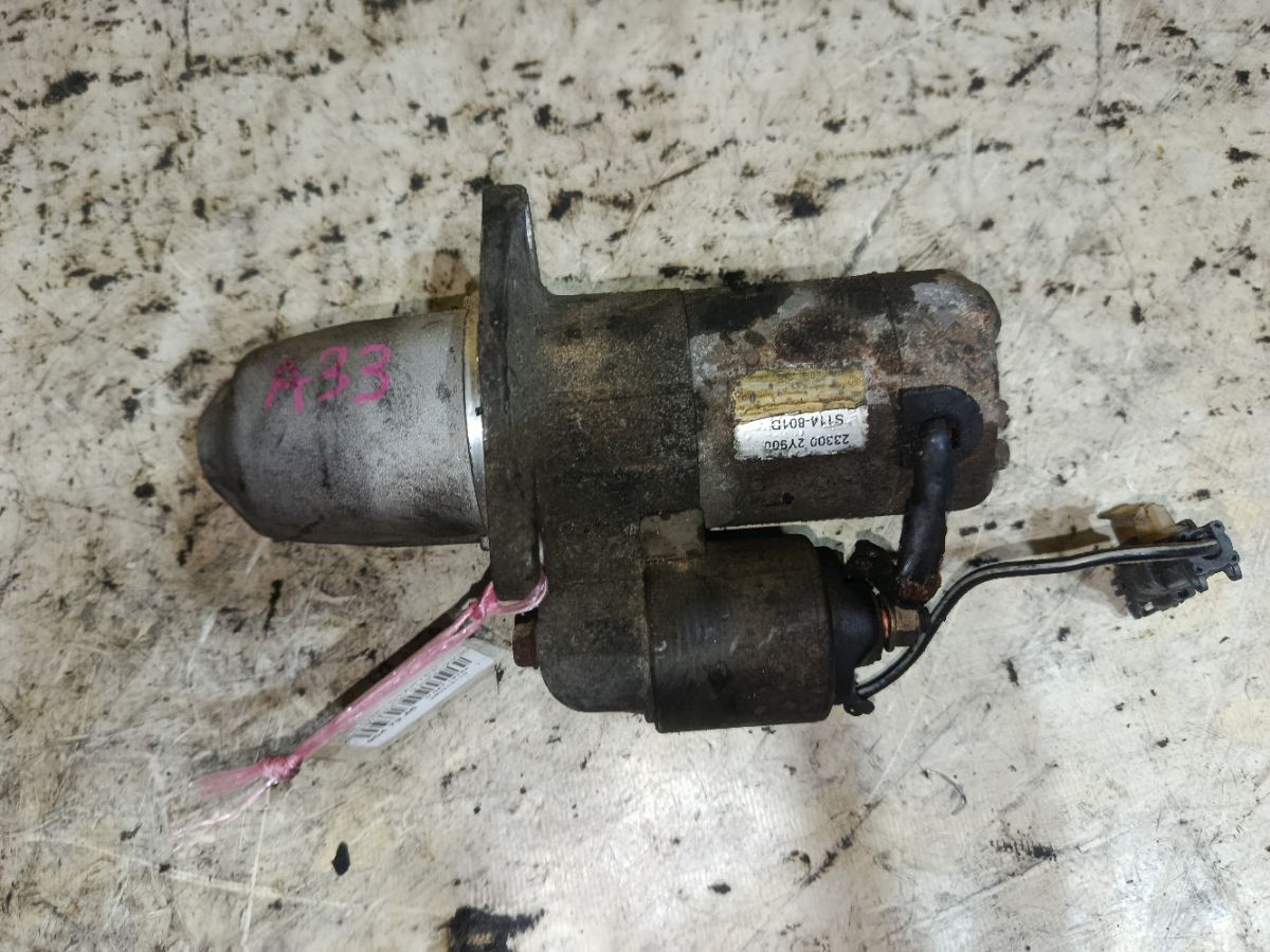 Стартер 23300-2Y900, 23300 2Y90A, LC-047-1280 на Nissan Cefiro A33 VQ20DE Фото 2