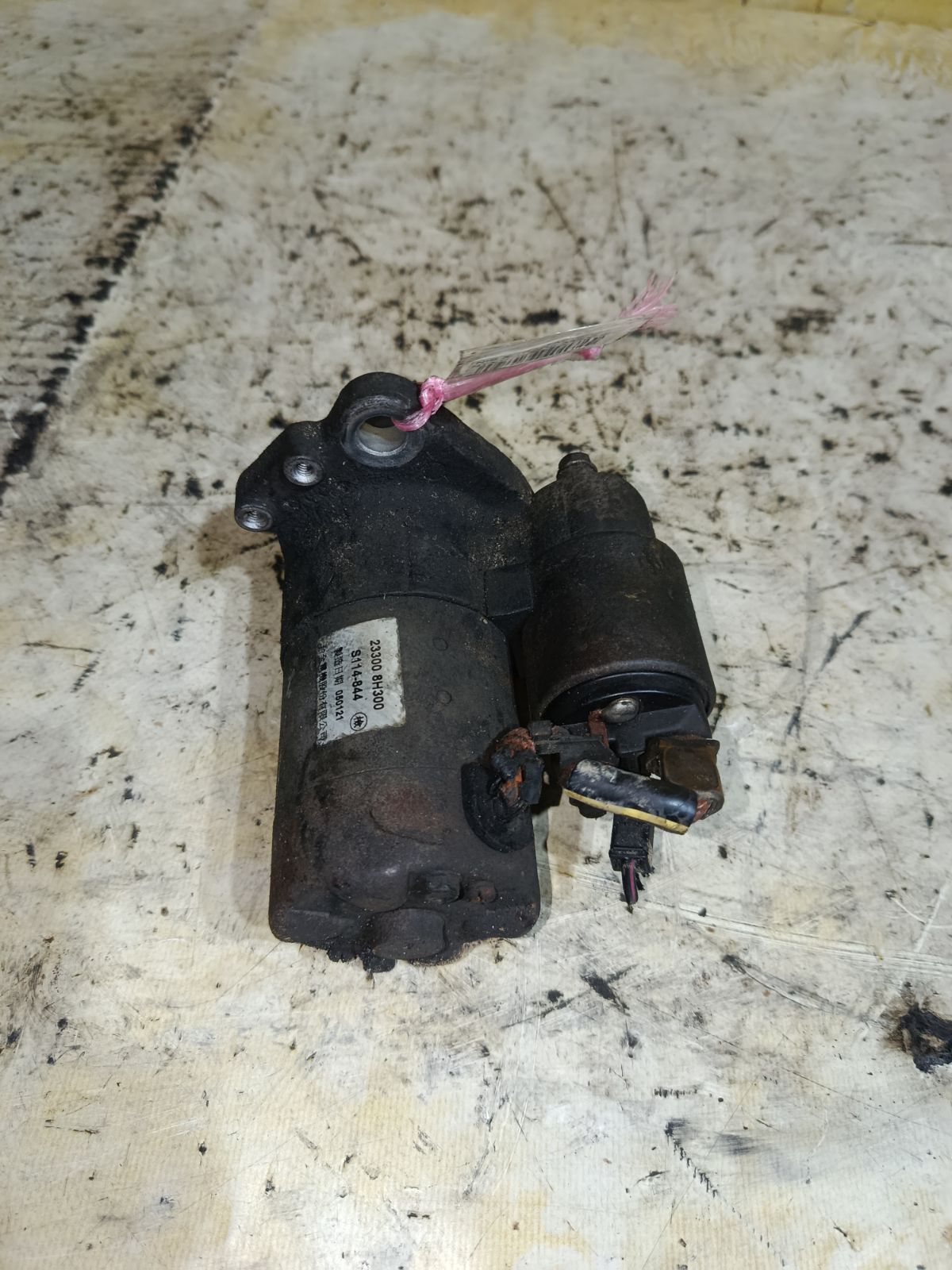 Стартер 23300-8H300, 23300-8H30A, LC-047-5226 на Nissan X-Trail NT30 QR20DE Фото 3