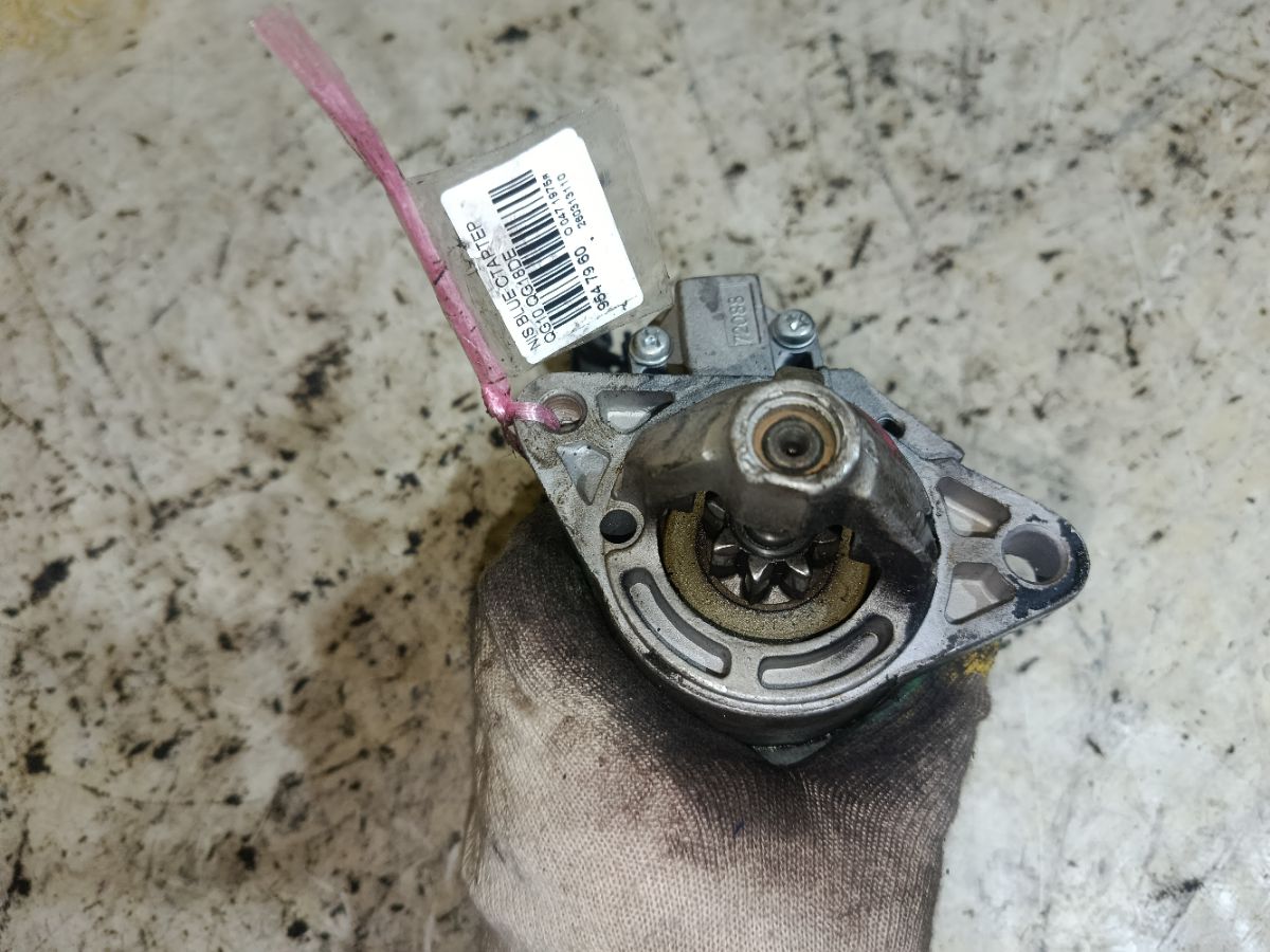 Стартер на Nissan Bluebird Sylphy QG10 QG18DE Фото 4