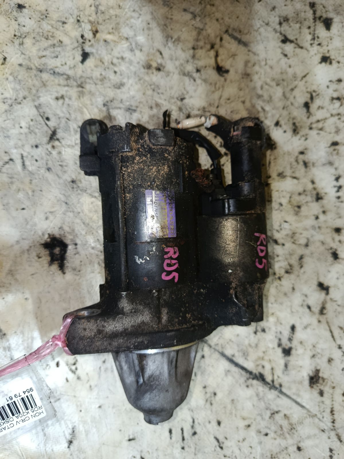 Стартер на Honda Cr-V RD5 K20A Фото 3