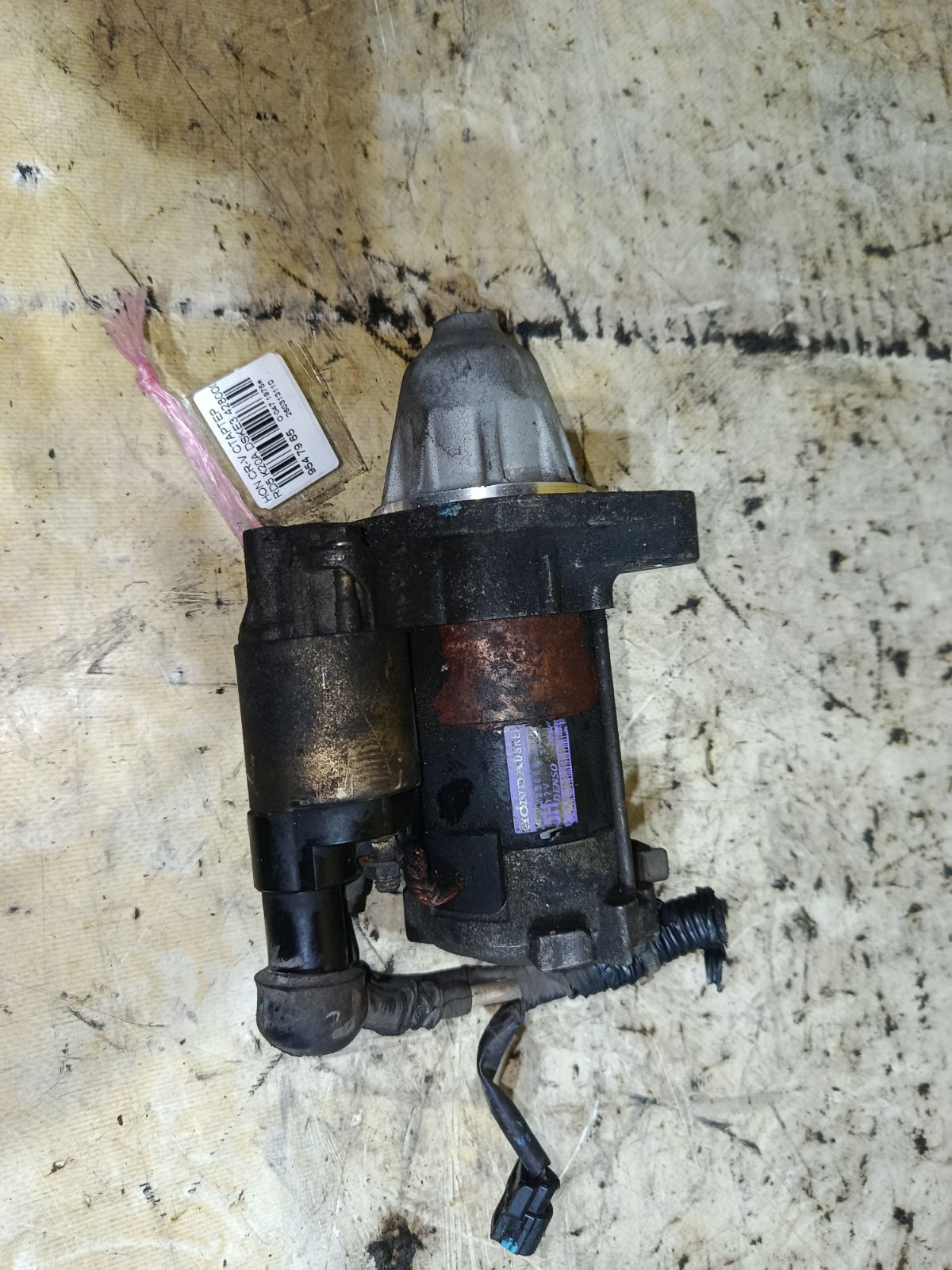 Стартер на Honda Cr-V RD5 K20A Фото 2