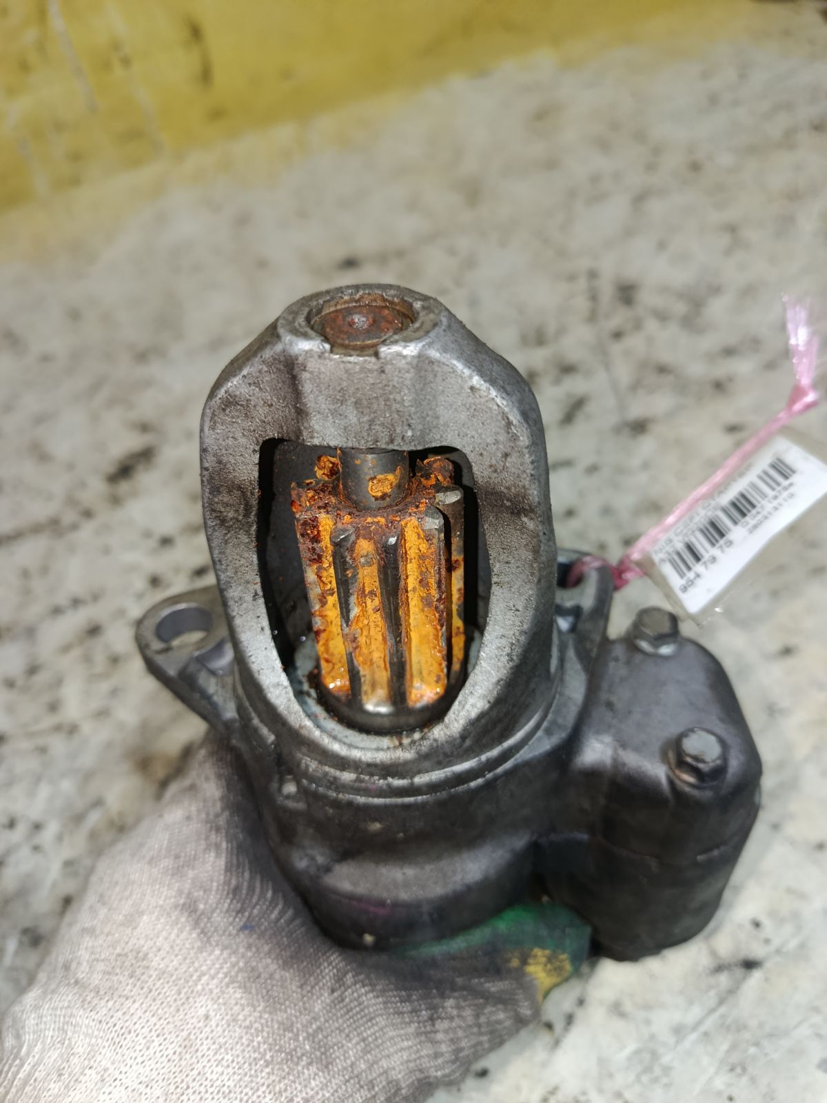 Стартер на Nissan Cefiro A32 VQ20DE Фото 4