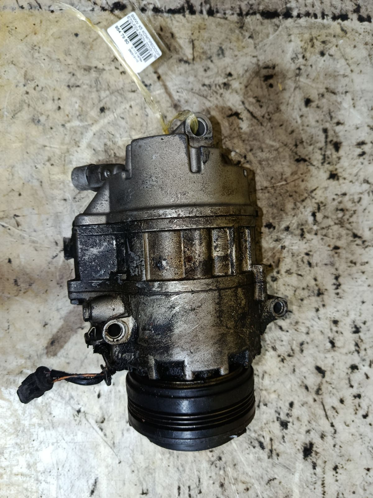 Компрессор кондиционера на Bmw X5 E70-FE43 N52N Фото 3