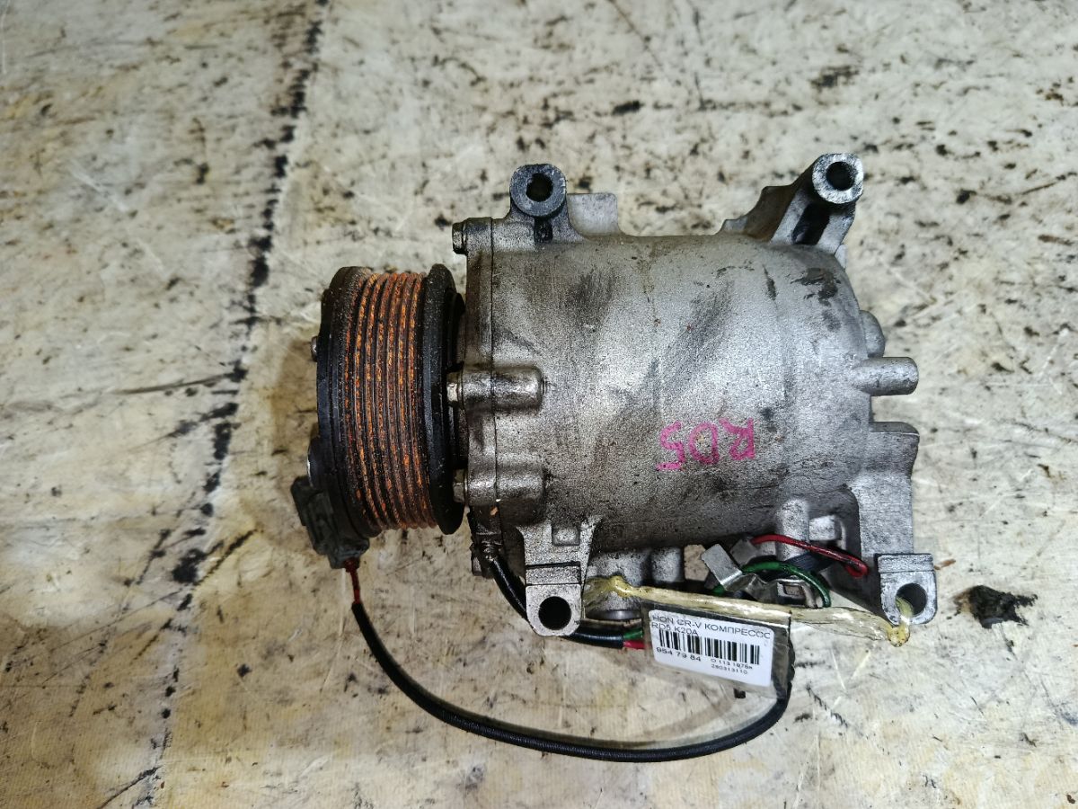 Компрессор кондиционера на Honda Cr-V RD5 K20A Фото 1