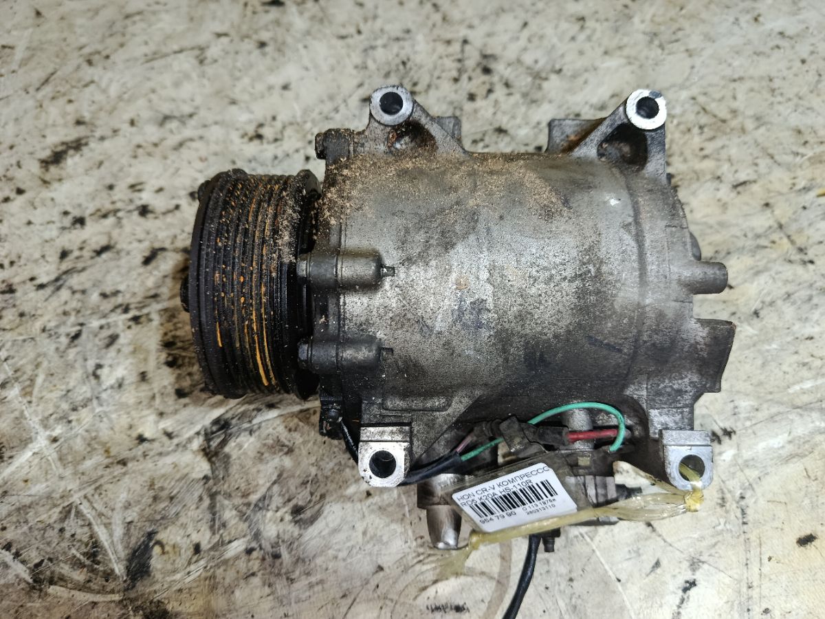 Компрессор кондиционера на Honda Cr-V RD5 K20A Фото 1