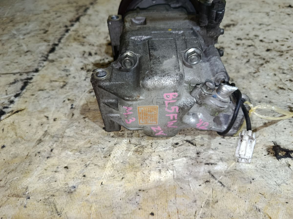 Компрессор кондиционера на Mazda 3 BL5FW ZY-VE Фото 5