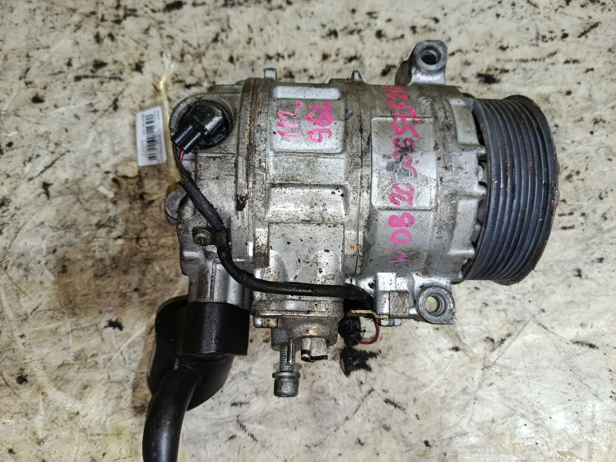 Компрессор кондиционера на Mercedes-Benz C-Class W203.065 112.961 Фото 2