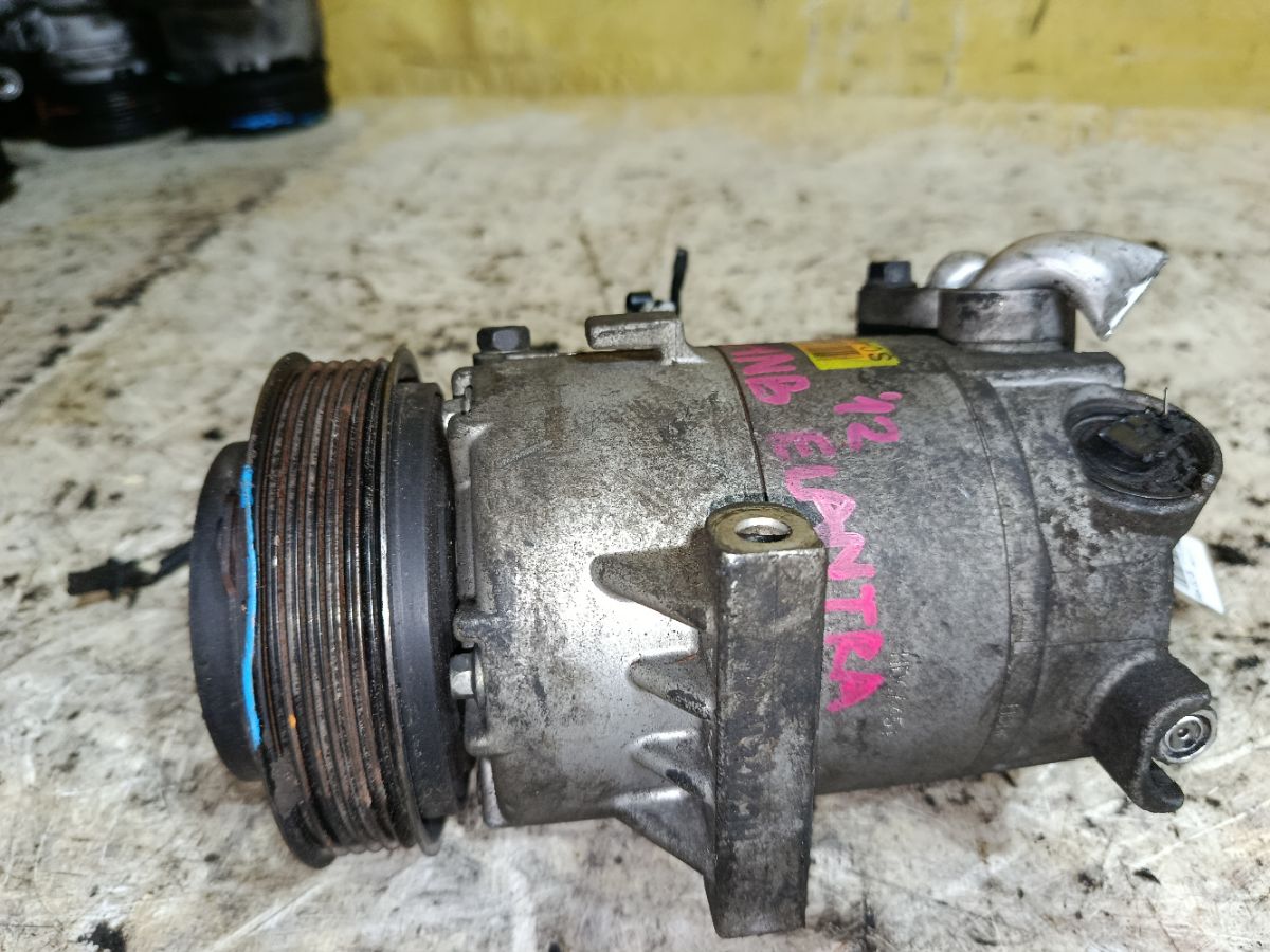 Компрессор кондиционера F500-ATBDE03 на Hyundai Elantra MD G4NB Фото 3