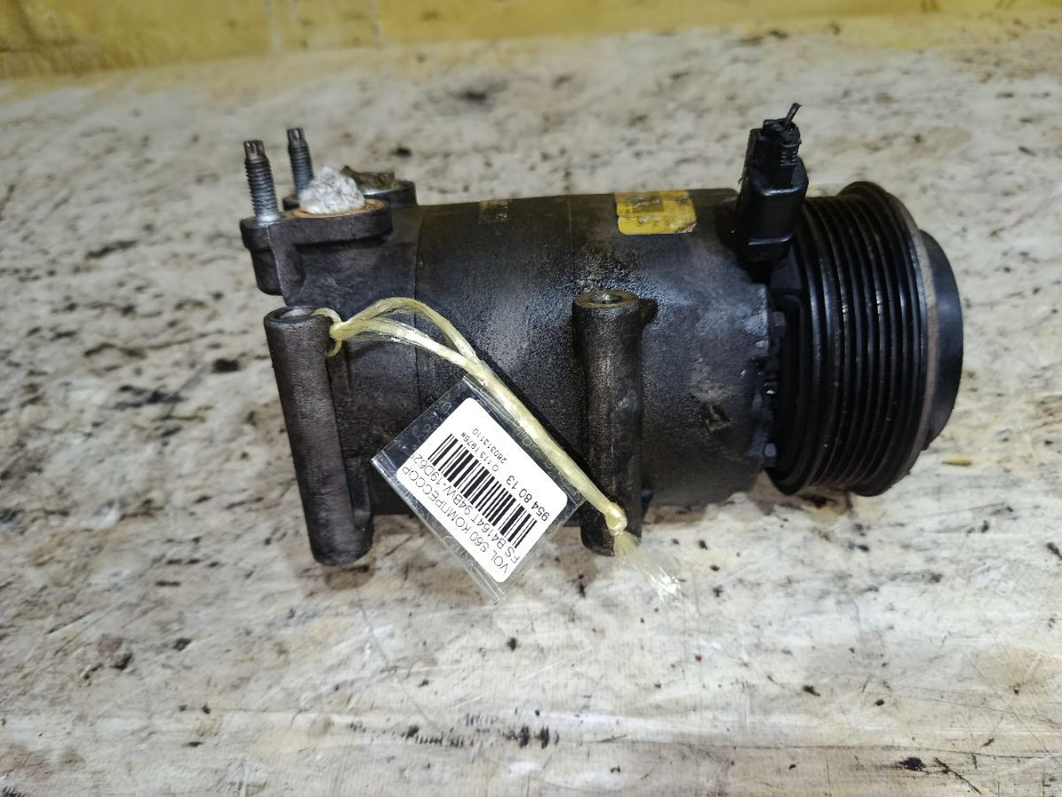 Компрессор кондиционера 94BW-19D629-DA на Volvo S60 FS B4164T Фото 1